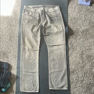 Polo Ralph Lauren jeans: Gray straight leg/relaxed fit
